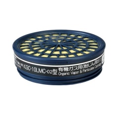 【EA800MX-114】直結式吸収缶(有機ガス用/防塵/長時間型)