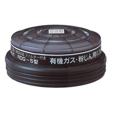 【EA800MX-121】直結式吸収缶(有機ガス用/防塵・ダイオキシン対応)