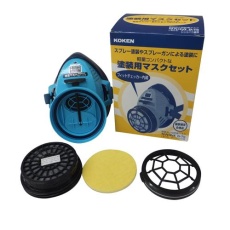 【EA800MX-1】防毒マスクセット(塗装用)