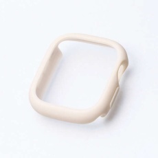 【AW-25BFCTSLBE】Apple Watch 42mm/フルカバーケース/TOUGHSLIM/プレミアムガラス/高透明/ベージュ
