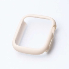【AW-25DFCTSLBE】Apple Watch 44mm/フルカバーケース/TOUGHSLIM/プレミアムガラス/高透明/ベージュ