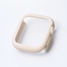 【AW-25EFCTSLBE】Apple Watch 40mm/フルカバーケース/TOUGHSLIM/プレミアムガラス/高透明/ベージュ
