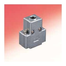 【HDE-CTH(4-40)(10)】EMI 電磁波障害対策用CTH形プラグケース 9極