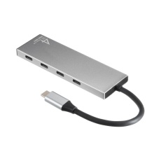 【USB-10TCP38SV】USB 10Gbps Type-C ハブ(4ポート)