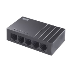 【LAN-GIGAC503BK】ギガビット対応 スイッチングハブ(5ポート、Type-C給電)