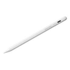 【PDA-PEN60W】Apple iPad専用充電式極細タッチペン(ホワイト)