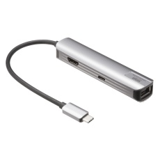 【USB-5TCHLP7S】USB Type-C スリムドッキングハブ