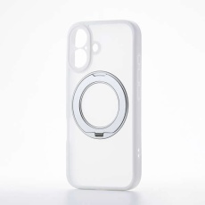 【PM-A24AMGSTKMWH】iPhone 16 ハイブリッドケース 極限 MAGKEEP スタンド