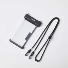 【P-WPSR26BK】スマホ用防水ケース IP68 立体構造 ワンタッチ