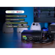 【SEEED-100079040】reComputer Industrial R2235-12  8GBバージョン(Raspberry Pi CM5、Halio-8 AIアクセラレータ搭載)