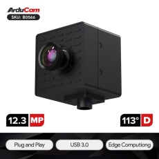 【UCTRONICS-B0566】Arducam IMX500搭載 UVC AIカメラモジュール