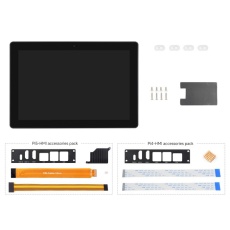 【WAVESHARE-31551】Waveshare Raspberry Pi 5/4用オールインワン10.1インチタッチディスプレイ