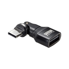 【AD-USB37CAFBK】USB2.0 Type-C変換アダプタ(AtoC/540度回転)
