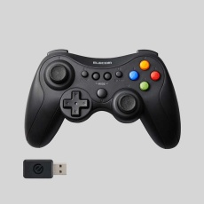 【JC-GP50XVBK】ゲームパッド/無線、有線/XInput/DirectInput/Xbox系配置/FPS特化仕様/充電式/13ボタン/ブラック