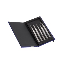 【K5HP.TA.IT】チタン製高精度ピンセット 5本組