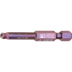 【E6.212/4】ボールポイントビット 4mm 六角穴用