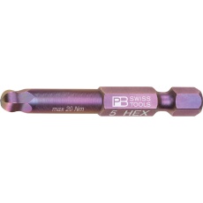 【E6.212/5】ボールポイントビット 5mm 六角穴用