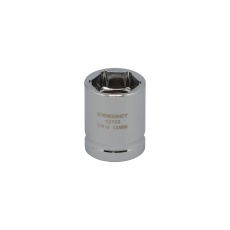 【12123】3/8DR 13MM ショートソケット (6角)