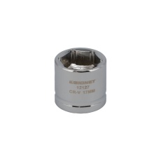 【12127】3/8DR 17MM ショートソケット (6角)
