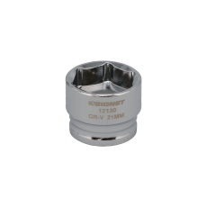 【12130】3/8DR 21MM ショートソケット (6角)