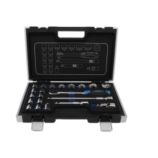 【13137】1/2DR 21PC ショートソケットセット(6角)