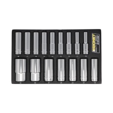 【13452】1/2DR 16PC ディープソケットセット DESIGNトレー