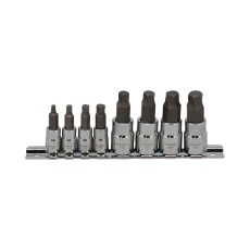 【21898】1/4 3/8DR 8PCヘックスボルトリムーバーソケットセット