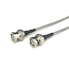 【BNC-1.5D2V-0.5M】BNCコネクタ両端付き同軸ケーブル(1.5D2V)(オス-オス/0.5m)