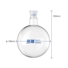 【120205012】共通摺合丸底フラスコ(1000mL)
