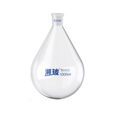【120109007】共通摺合なす形フラスコ(1000mL)