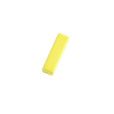 【B10-3282-13】カラーマグネット (10個) 角棒 黄 30×9×7mm