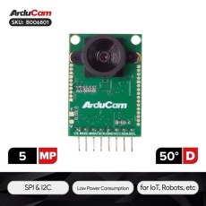 【UCTRONICS-B006801】Arducam 5MP ミニSPIカメラモジュール