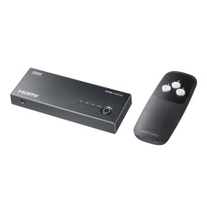 【SW-HDR31R】4K対応HDMI切替器(3入力・1出力・リモコン付き)