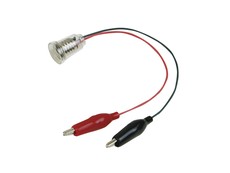 【P70-0396-10】リード線付豆電球ソケット (ミノムシクリップ付) 10個