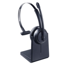 【MM-BTMH76BK】Bluetoothヘッドセット(充電クレードル付き・単一指向性マイク)