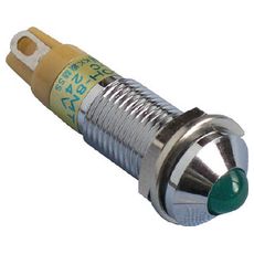 【DOH8MTDC24VO】【在庫処分セール】坂詰製作所 メタルフレーム形LED表示灯 DOH-8MT DC24V 橙 φ8