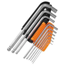 【TXB9S】ボールポイント六角棒レンチセット 9本組