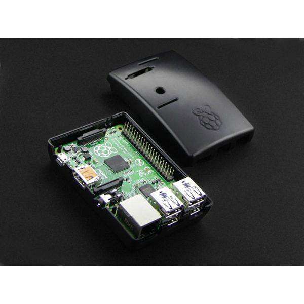 【114990127】【在庫処分セール】Raspberry Pi 2/B B1/B+用ケース ブラック