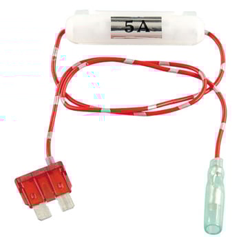 【E529】平型ヒューズ電源(0.75sq・10Aヒューズ交換用)