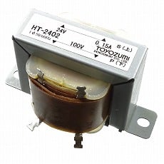 【HT-2402】トランス 単相：複巻 1次：100V 2次：24V 0.15A