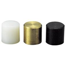 【TH9046】ヘッド交換ハンマー用替ヘッド 鉄・真鍮・ナイロン 各1個