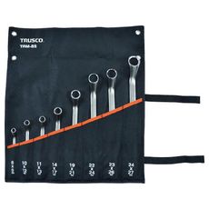 【TRM8S】45°両口めがねレンチセット(8本組)