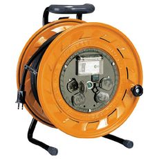【BR201】単相100V型ブレーカーリール 20m(抜止め)