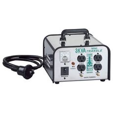 【LV03CS】ミニトランスル 降圧型 単相200V→100・115V 3.0KVA