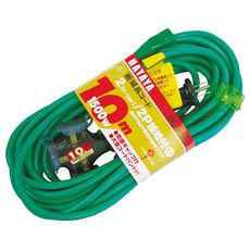 【SX103KY】2P接地付延長コード 10m イエロー