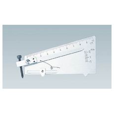 【TWGU2S】溶接ゲージ 精密アンダーカット測定用 1目盛0.2mm