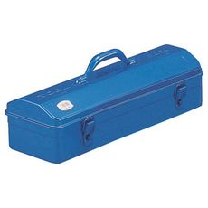 【Y530B】山型工具箱 531X202X228.5 ブルー