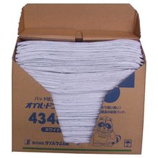 【4348N】オイルドライパッド(43cm×48cm×100枚) ホワイト