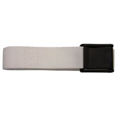 【AG221】ベルト 結束ベルト(バックル) 25mm巾×2m ホワイト