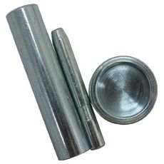 【J003】金具 手打式カシメ.台座セット 打棒 ハトメ棒 台座